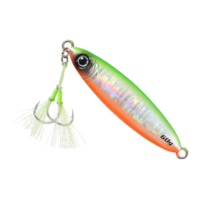 JIGGING PRO Metal Jig 40g 60g 80g  Slow Fall Fishing Lure