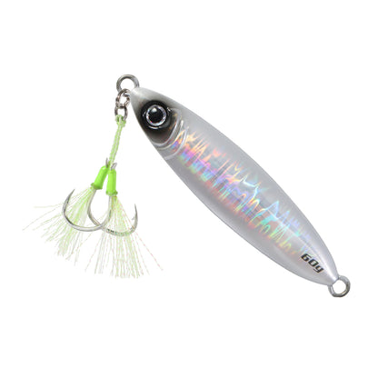 JIGGING PRO Metal Jig 40g 60g 80g  Slow Fall Fishing Lure