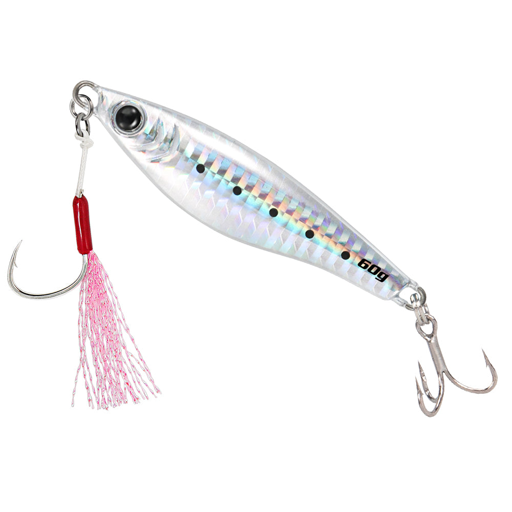 JIGGING PRO 20g 30g 40g 60g JUGULO Wide Casting Jig