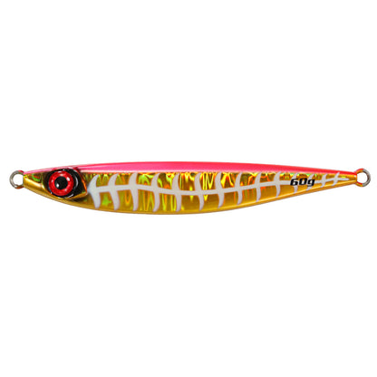 40g 60g 80g 100g Luminous Pattern Metal Jig Fishing Lure