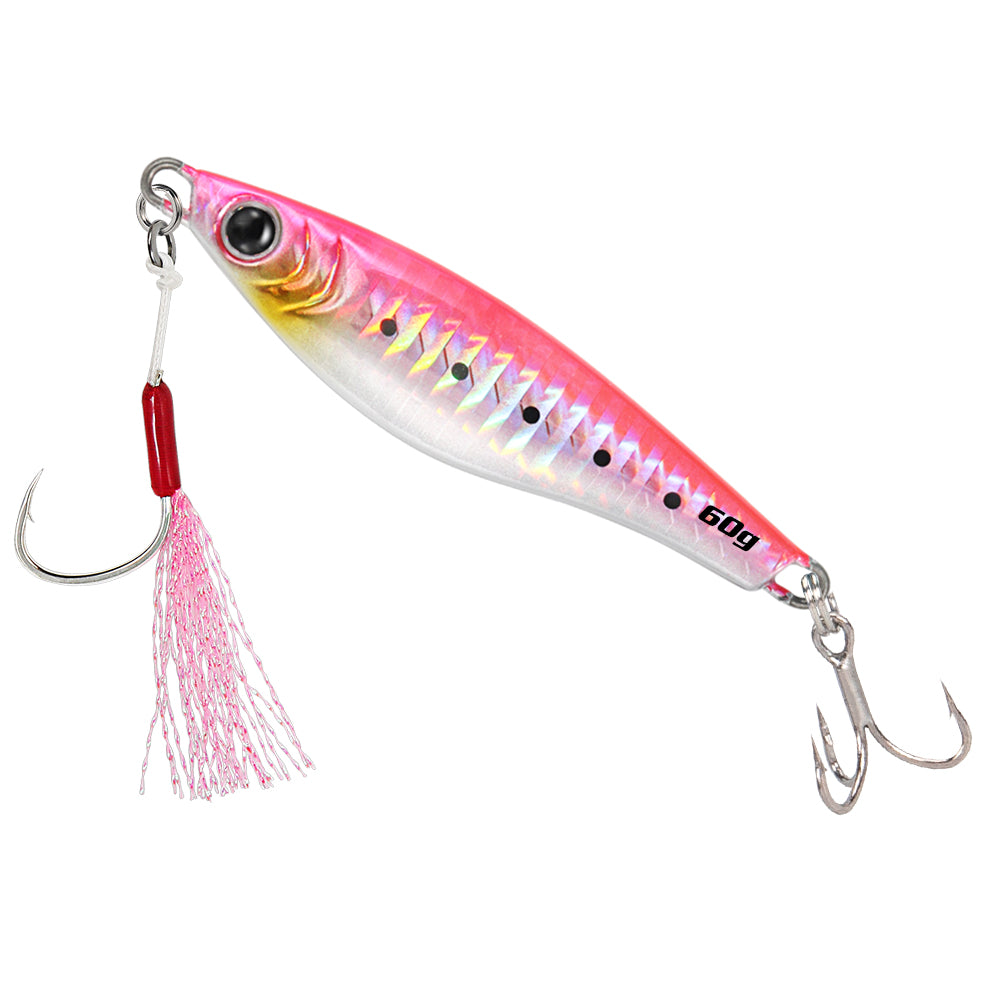 JIGGING PRO 20g 30g 40g 60g JUGULO Wide Casting Jig