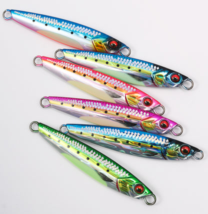 JIGGING PRO 3D Print Real Scale Long Casting Metal Jigs 40g 60g 80g Shore Jigging Lure