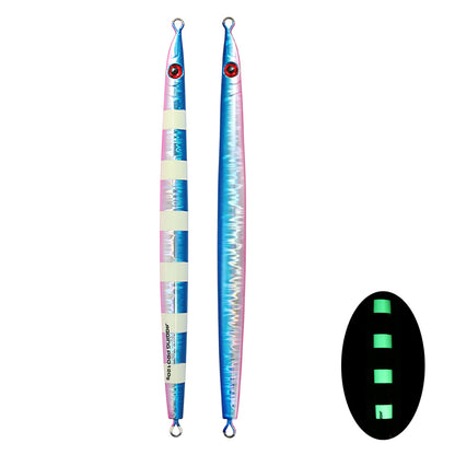 JIGGING PRO Long Casting Fast Sinking Metal Jig 100g 120g Vertical Needle Jigs Sea Jigging Lure Artificial Fishing Lure