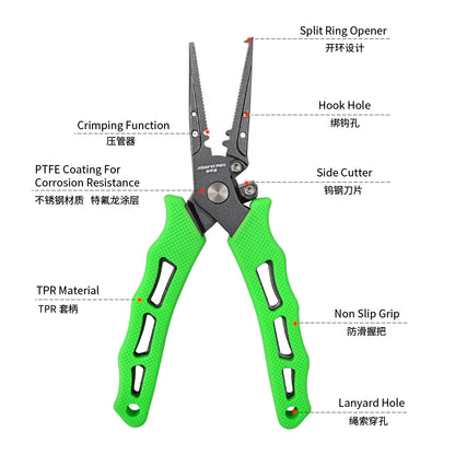 JIGGING PRO X3 Fishing Pliers Saltwater Fishing Tackle