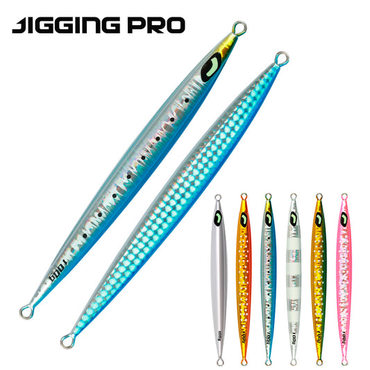 JIGGING PRO Deep Sea Fishing Lure Vertical Speed Jigs 100g 150g 200g 250g 300g