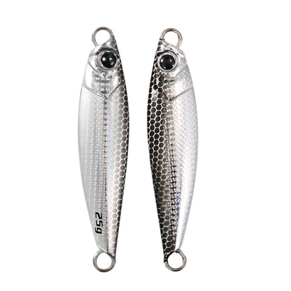 JIGGING PRO Saltwater Metal Cast Micro Jig Spoon Lure 10g 14g 22g 25g 30g 40g Artificial Bait Shore Slow Jigging Fishing Lures Fish Tackle