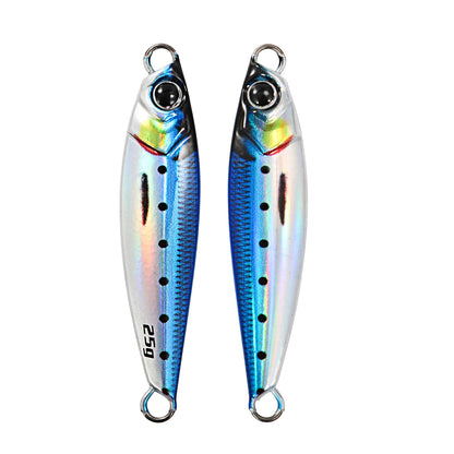 JIGGING PRO Saltwater Metal Cast Micro Jig Spoon Lure 10g 14g 22g 25g 30g 40g Artificial Bait Shore Slow Jigging Fishing Lures Fish Tackle