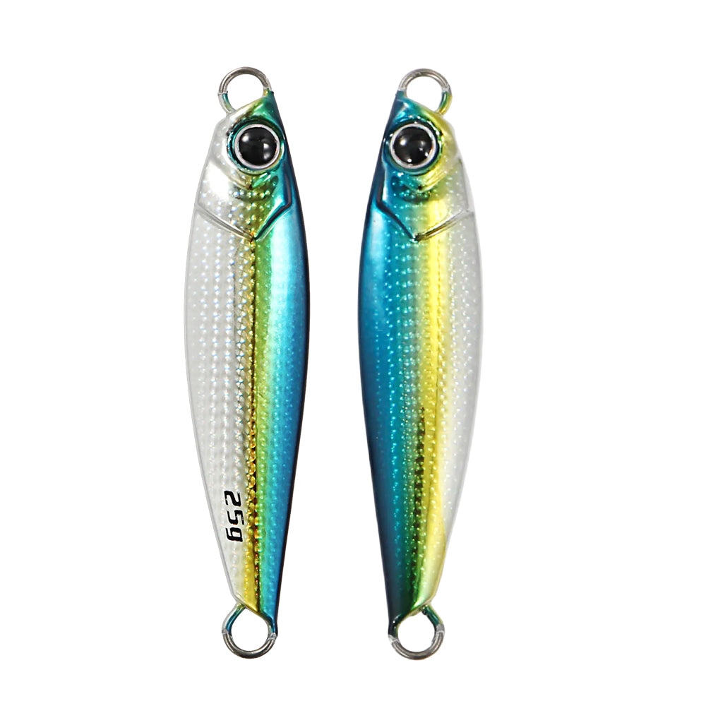 JIGGING PRO Saltwater Metal Cast Micro Jig Spoon Lure 10g 14g 22g 25g 30g 40g Artificial Bait Shore Slow Jigging Fishing Lures Fish Tackle