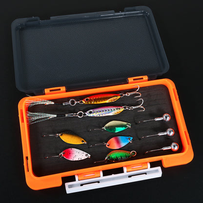 JIGGING PRO Slim EVA Foam Tackle Box for Jig Heads & Micro Jigs