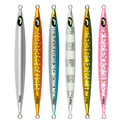 JIGGING PRO Deep Sea Fishing Lure Vertical Speed Jigs 100g 150g 200g 250g 300g