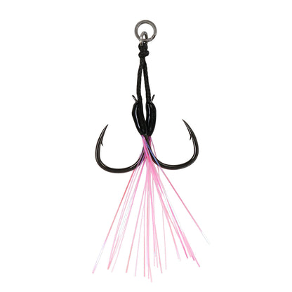 JIGGING PRO 10# 12# 14# 16# Double Assist Hook For Micro Jig Light Jigging BKK Iseama Twin Hooks