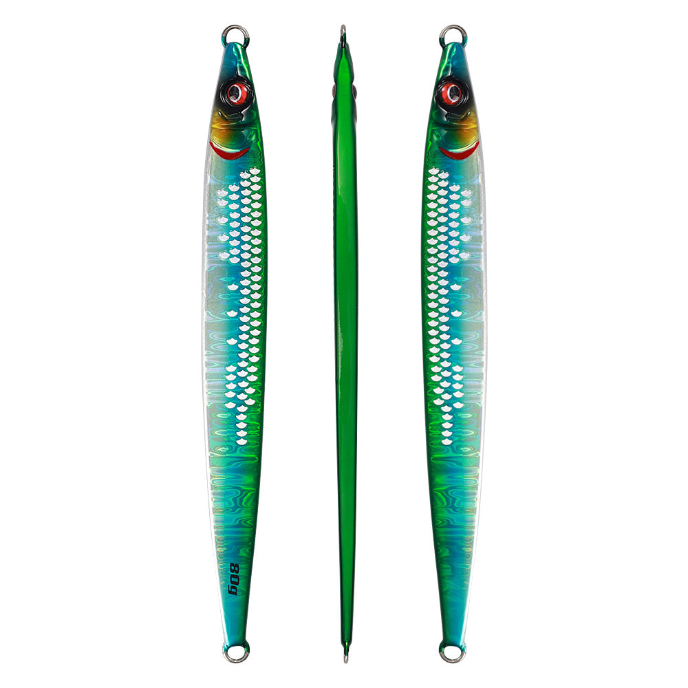 JIGGINGPRO Sardine Slider Jigging Lure 40g 60g 80g 100g