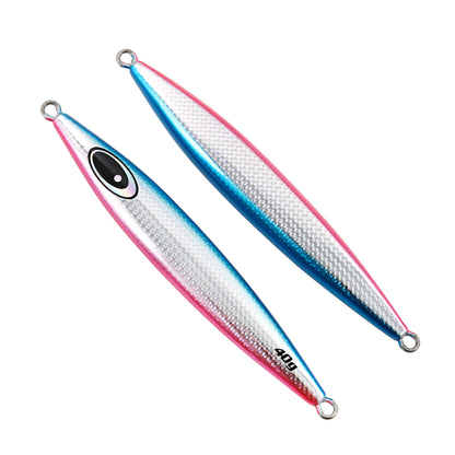 JIGGING PRO Asymmetrical Metal Jig - 40g/60g/80g/100g Saltwater Vertical & Casting Lure