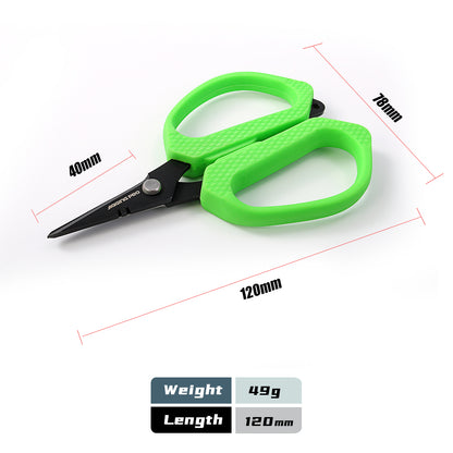 JIGGING PRO 4.7“ Premium Fishing Braid Scissors Anti-Rust Fishing Line Cutter