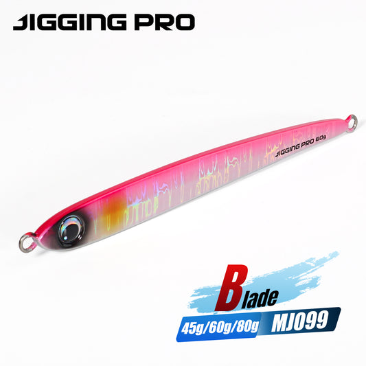 JIGGING PRO  Metal Jigs Fishing Lure  45g 60g 80g Blade Jig