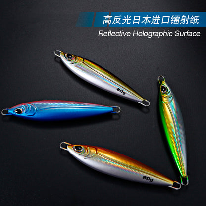 JIGGING PRO BONY Long Casting Metal Jigs Shore Jigging Lure 18g 28g 40g 60g 80g