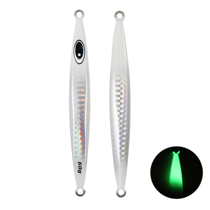 JIGGING PRO Javelin Jet Metal Jig - 60g/90g High-Speed Slim Vertical Jigging Lure