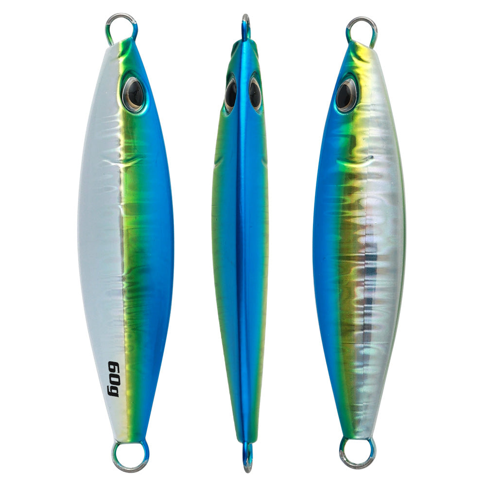 JIGGING PRO 60g 80g 100g KOIKA Jig Slow Jigging Lure Saltwater Metal Jig