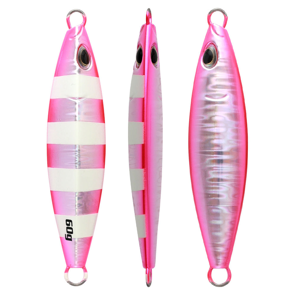 JIGGING PRO 60g 80g 100g KOIKA Jig Slow Jigging Lure Saltwater Metal Jig