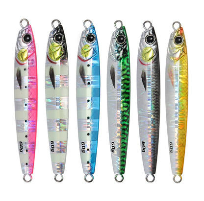 JIGGING PRO Casting Metal Jig  40g 60g 3D Jig Minnow