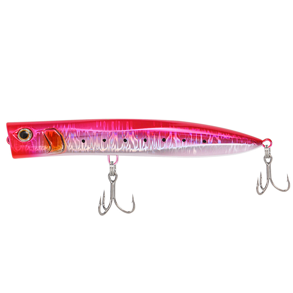 JIGGINGPRO 190mm 60g Topwater Slim Popper Lure Sea Floating Fishing Lure