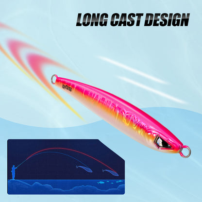 JIGGING PRO 40g 60g 80g 100g Sardine Jig Casting Jigs Shore Jigging Lure