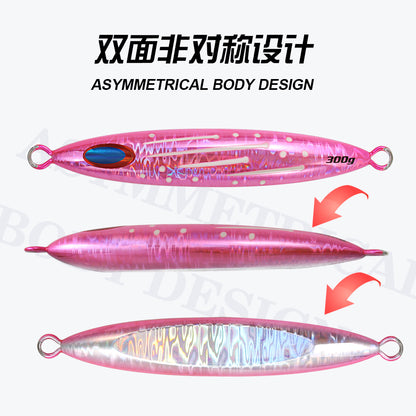 JIGGINGPRO Slow Jig Deep Sea Fishing Lure Metal Jig 300g 400g Slow Skip FB