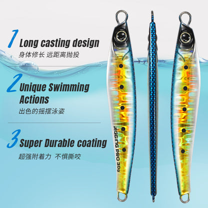 JIGGING PRO Shore Metal Jig  20g 30g 40g 60g Jugulo Jig  Saltwater Fishing Tackle