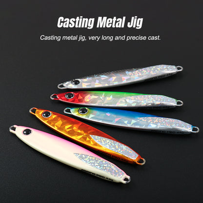 JIGGING PRO Leppa Jig 22g 33g 44g 55g Shore Casting Jig Saltwater Fishing Lure Bonito Amberjack Kingfish Tuna