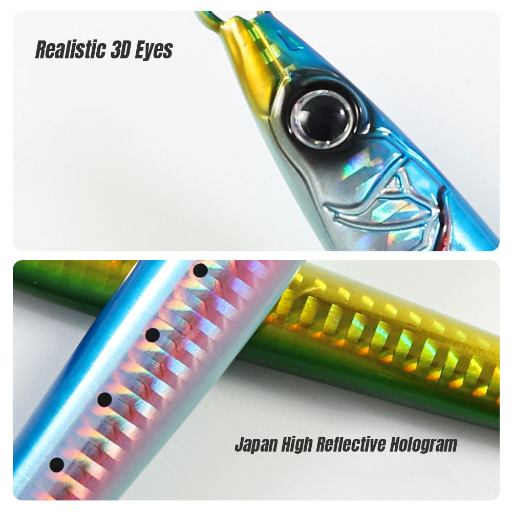 JIGGING PRO Metal Jig Saltwater Fishing Lure 100g 120g 150g Coso Jig SL