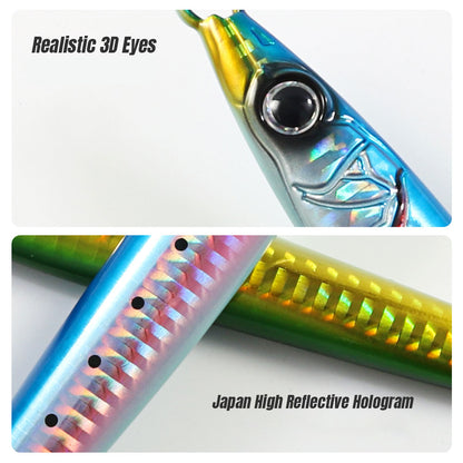 JIGGING PRO Metal Jig Saltwater Fishing Lure 100g 120g 150g Coso Jig SL