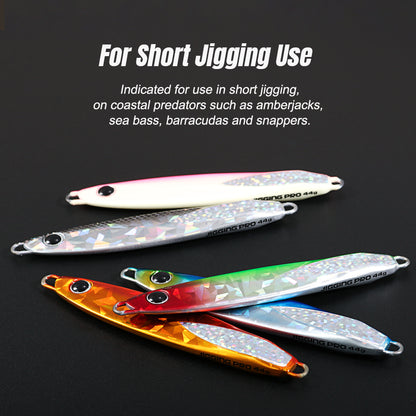 JIGGING PRO Leppa Jig 22g 33g 44g 55g Shore Casting Jig Saltwater Fishing Lure Bonito Amberjack Kingfish Tuna