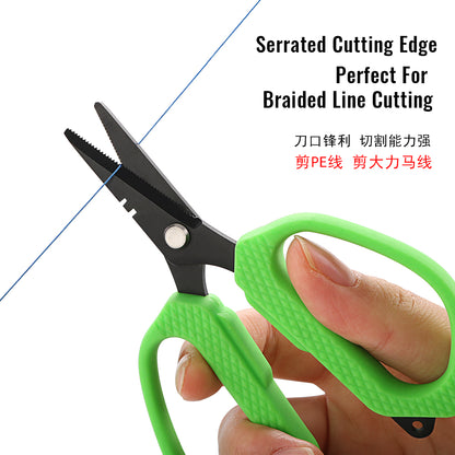 JIGGING PRO 4.7“ Premium Fishing Braid Scissors Anti-Rust Fishing Line Cutter