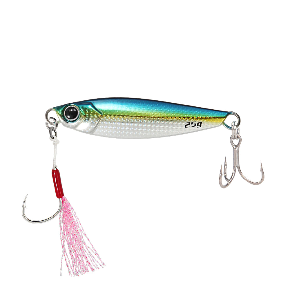 JIGGING PRO Saltwater Metal Cast Micro Jig Spoon Lure 10g 14g 22g 25g 30g 40g Artificial Bait Shore Slow Jigging Fishing Lures Fish Tackle