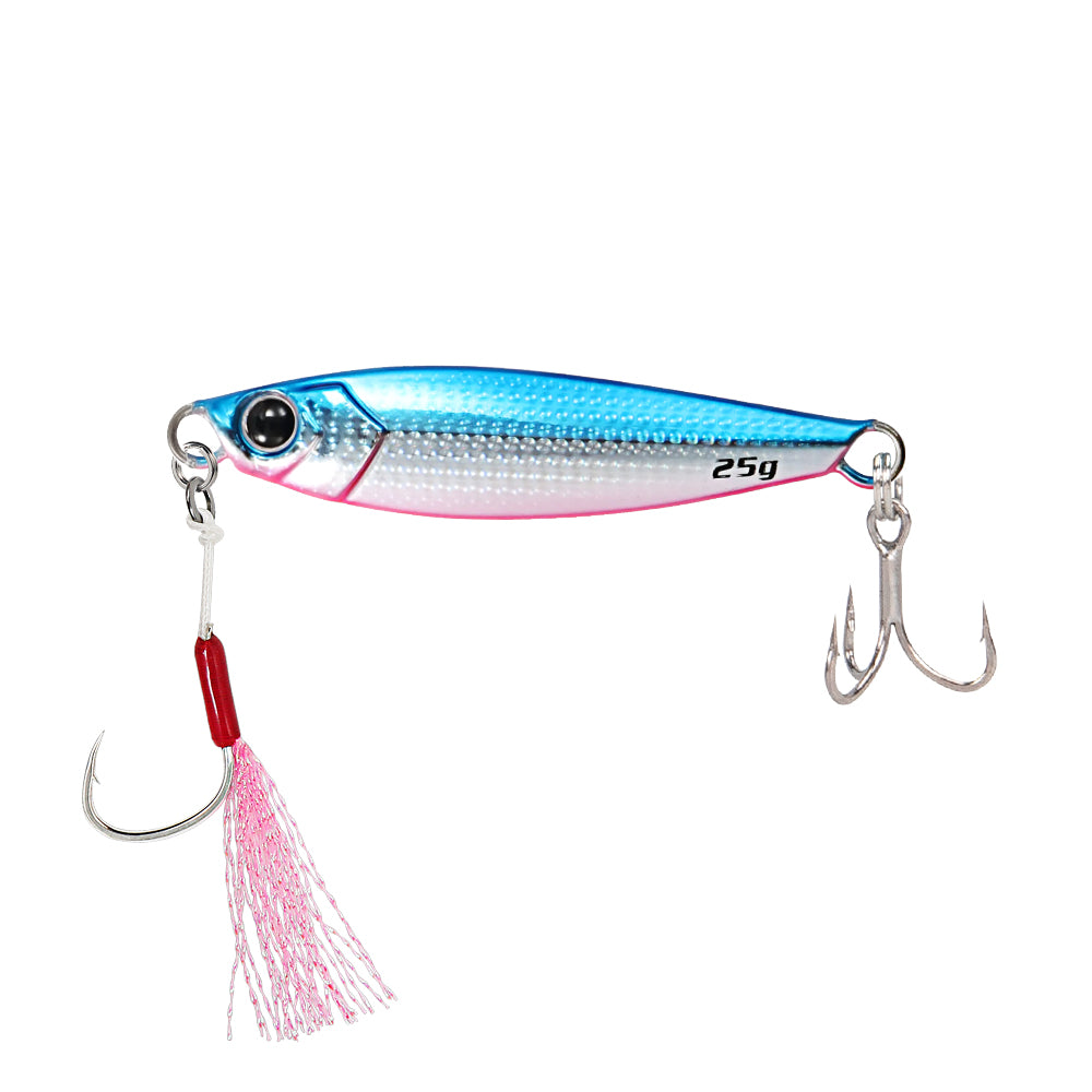 JIGGING PRO Saltwater Metal Cast Micro Jig Spoon Lure 10g 14g 22g 25g 30g 40g Artificial Bait Shore Slow Jigging Fishing Lures Fish Tackle
