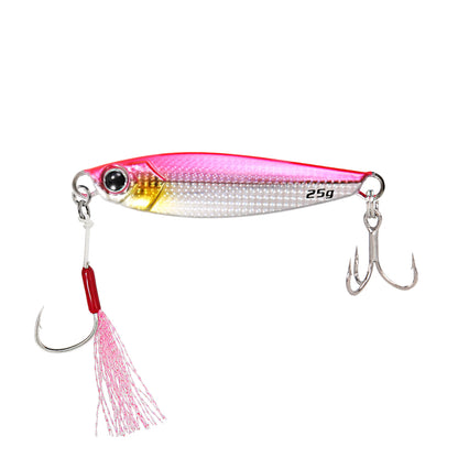 JIGGING PRO Saltwater Metal Cast Micro Jig Spoon Lure 10g 14g 22g 25g 30g 40g Artificial Bait Shore Slow Jigging Fishing Lures Fish Tackle