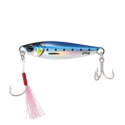 JIGGING PRO Saltwater Metal Cast Micro Jig Spoon Lure 10g 14g 22g 25g 30g 40g Artificial Bait Shore Slow Jigging Fishing Lures Fish Tackle