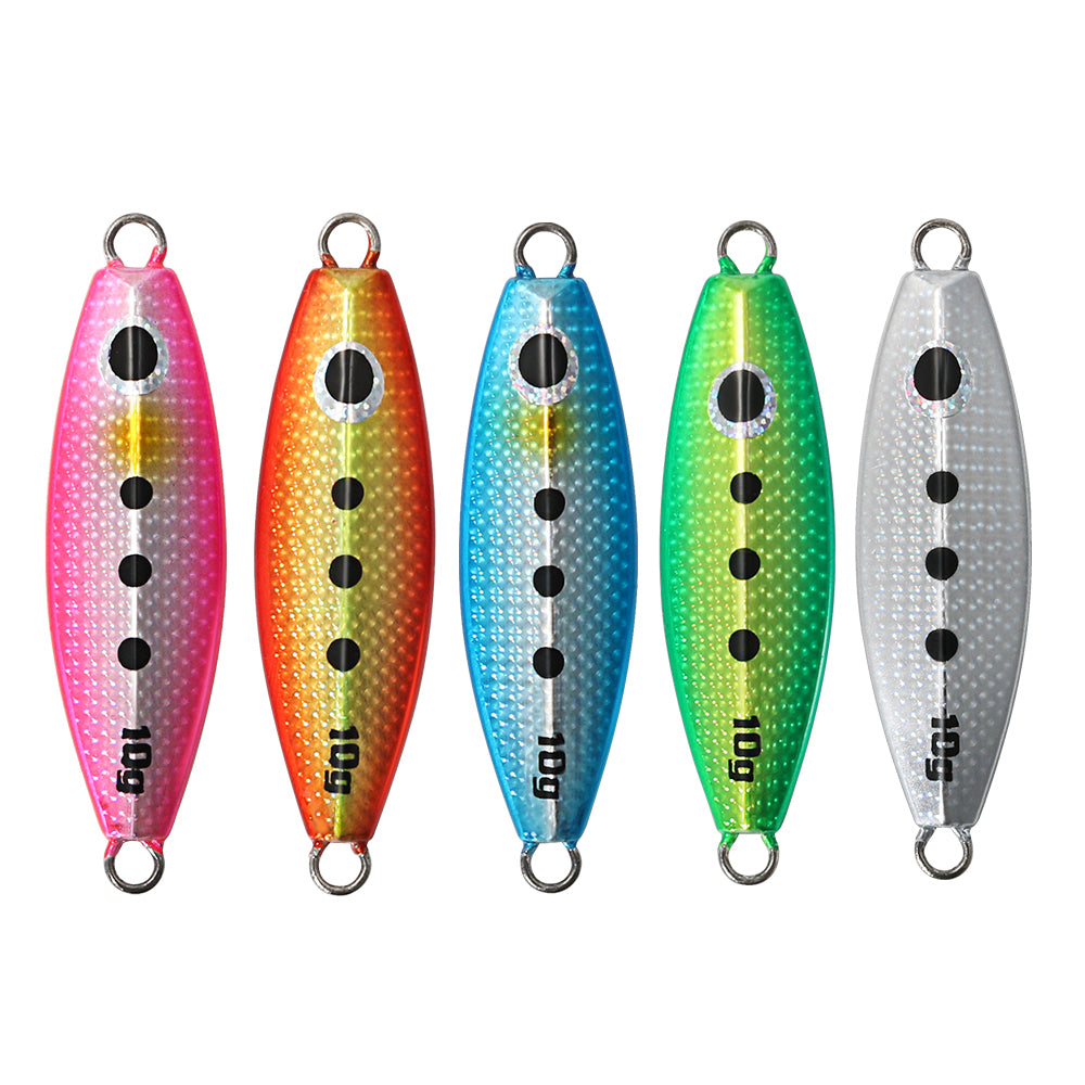 JIGGING PRO 5g 7g 10g Micro Jig Light Zinc Slow Falling Fishing Lure