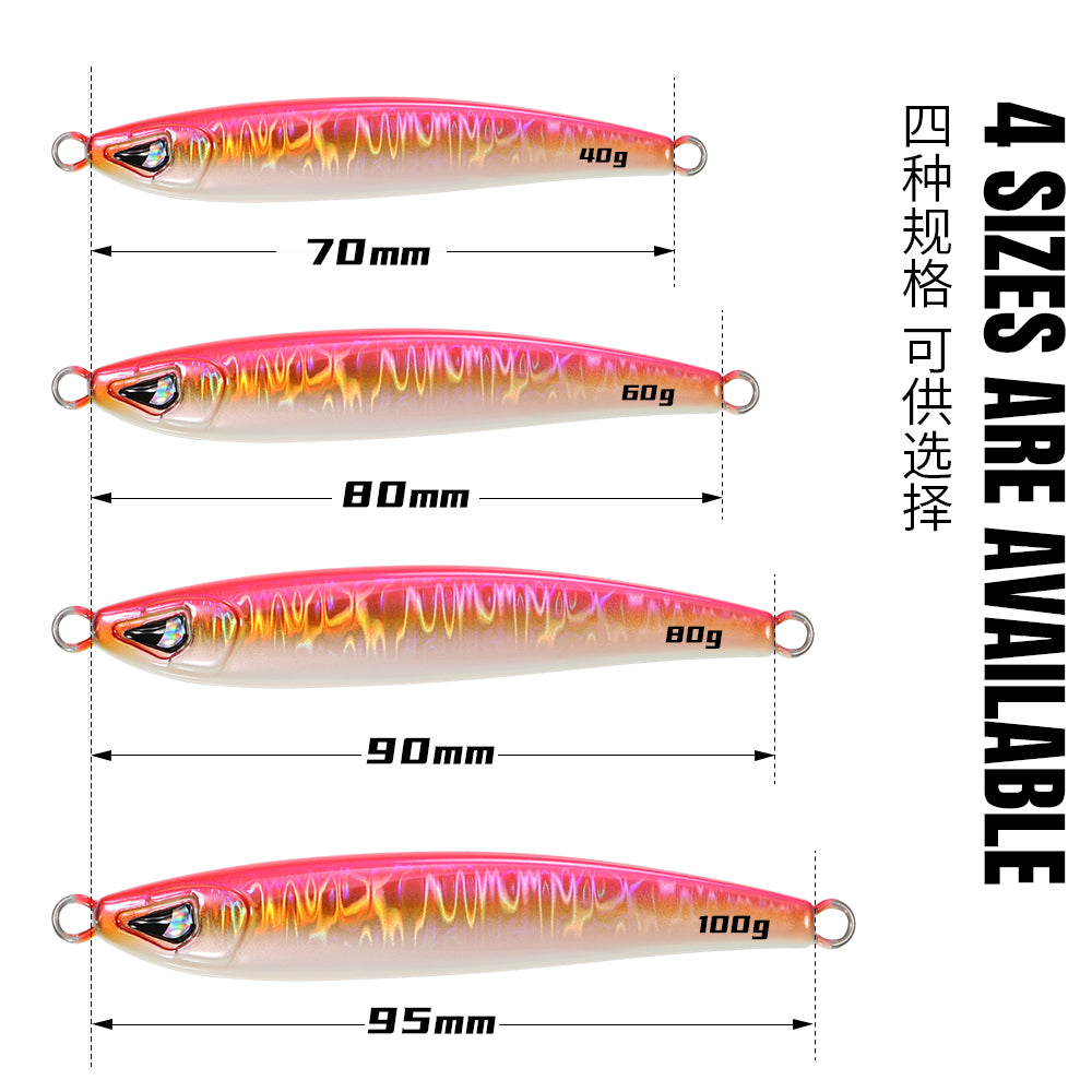 40g 60g 80g 100g Sardine Jig Casting Jigs Shore Jigging Lure