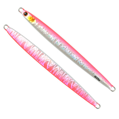 JIGGINGPRO Slow Blatt Inshore Offshore Jigging Lure 60g 80g Metal Jigs