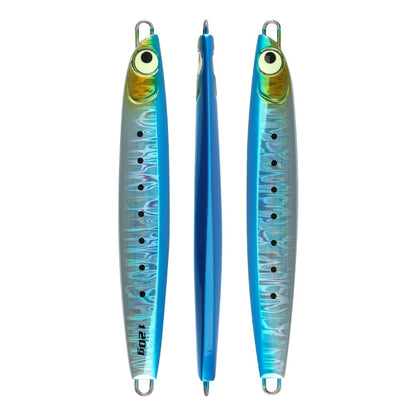 JIGGING PRO Salterwater Metal Jig Slow Fall Luminous Fishing Bait 60g 80g 100g 120g 160g