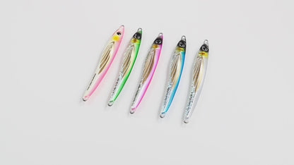 JIGGINGPRO  Metal Jig Shore Offshore Jigging Lure Sea Fishing Tackle 60g 80g 100g THEOS