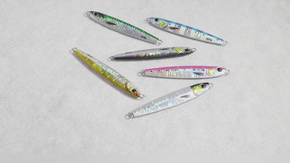 JIGGING PRO Casting Metal Jig  40g 60g 3D Jig Minnow