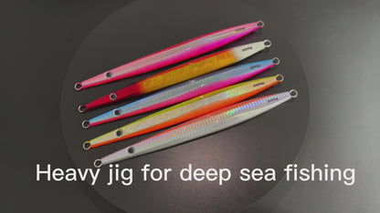 Jiggingpro Deep Sea Fishing Lure Metal Jigs  300g 400g Heavy Jig For Deep Sea Fishing