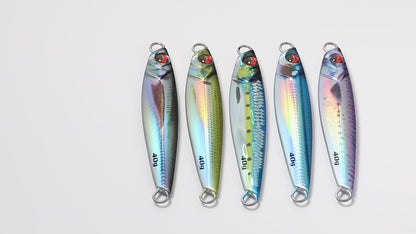 JIGGING PRO 3D Print Real Scale Long Casting Metal Jigs 40g 60g 80g Shore Jigging Lure