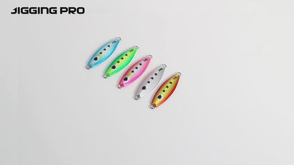 JIGGING PRO 5g 7g 10g Micro Jig Light Zinc Slow Falling Fishing Lure