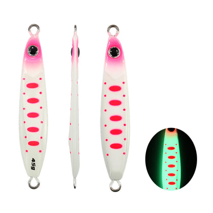 JIGGING PRO Sacrifice II Light Jigging Metal Lure - 45g/60g High-Response Vertical Jig