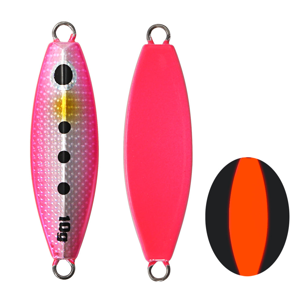 JIGGING PRO 5g 7g 10g Micro Jig Light Zinc Slow Falling Fishing Lure