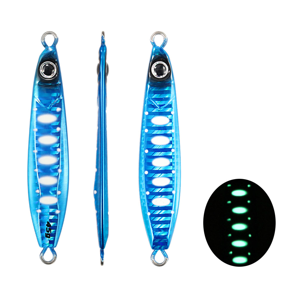 JIGGING PRO Sacrifice II Light Jigging Metal Lure - 45g/60g High-Response Vertical Jig