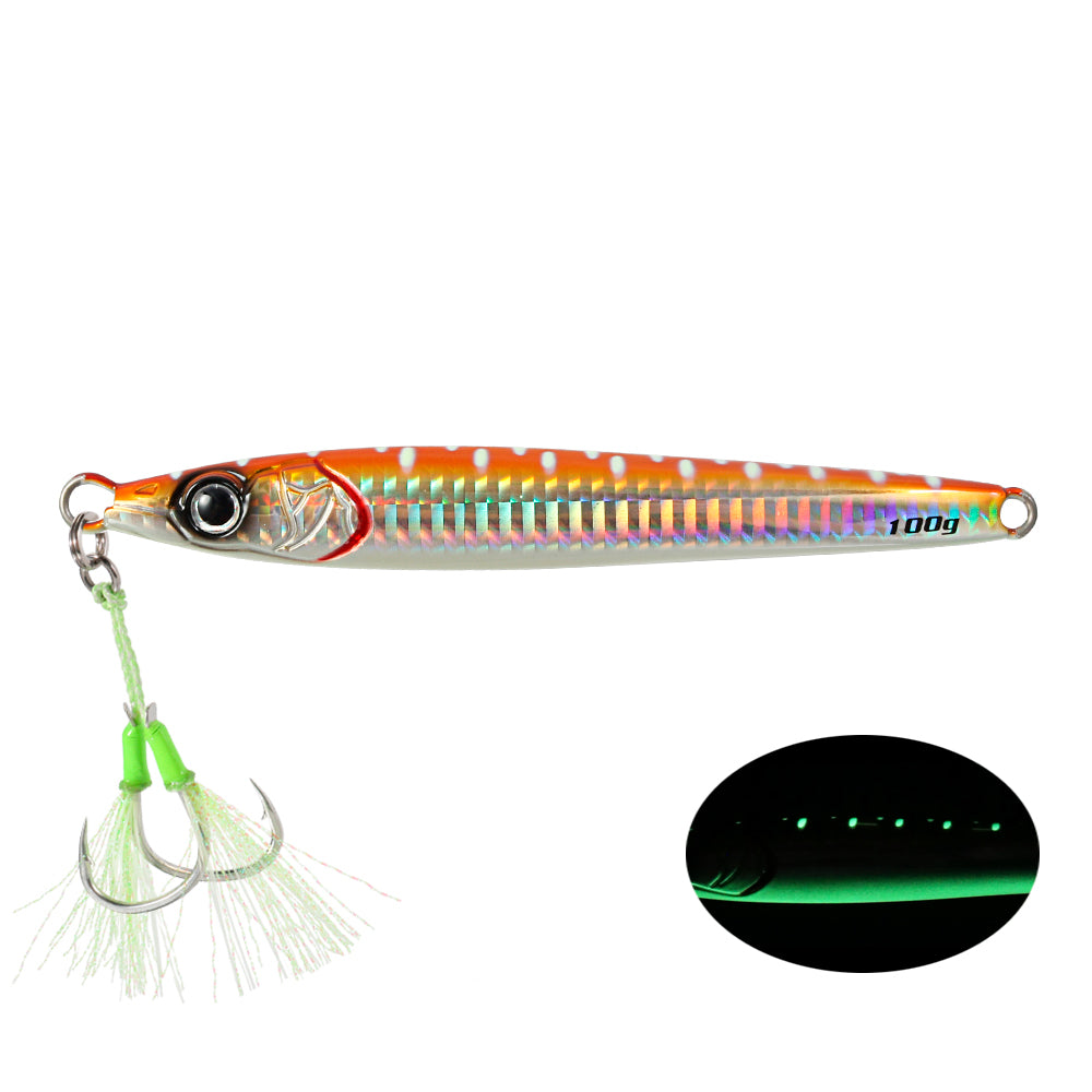 JIGGING PRO Metal Jig Saltwater Fishing Lure 100g 120g 150g Coso Jig SL